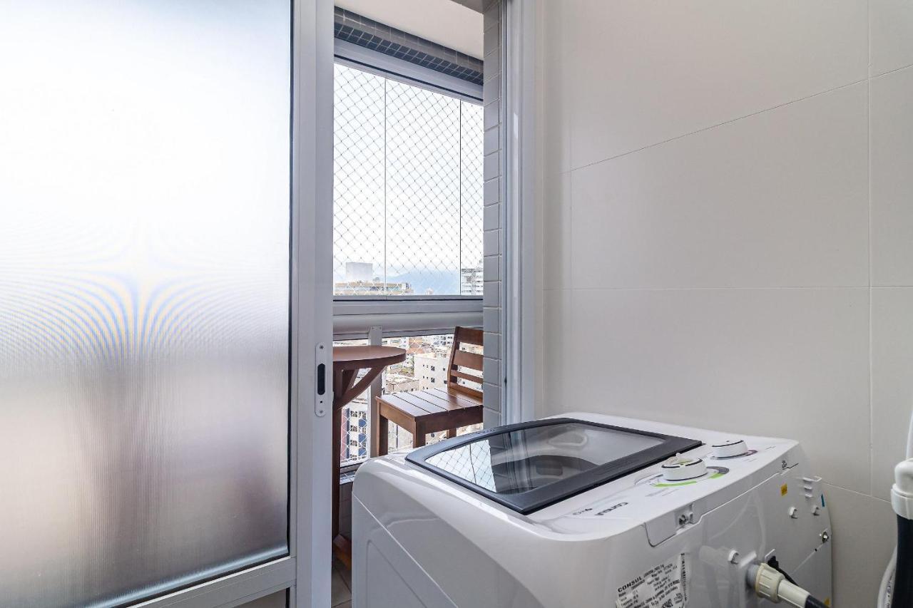 Apto Otima Localizacao A 100M Da Praia, Piscina, Ar Condicionado, Garagem E Portaria 24H プライア・グランデ エクステリア 写真