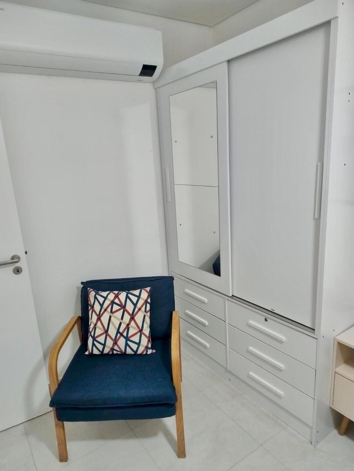 Apto Otima Localizacao A 100M Da Praia, Piscina, Ar Condicionado, Garagem E Portaria 24H プライア・グランデ エクステリア 写真