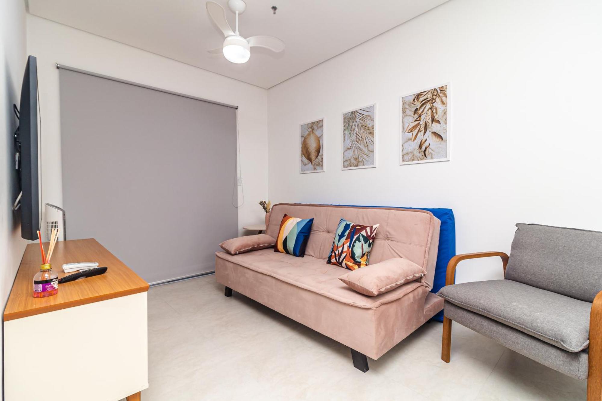Apto Otima Localizacao A 100M Da Praia, Piscina, Ar Condicionado, Garagem E Portaria 24H プライア・グランデ エクステリア 写真
