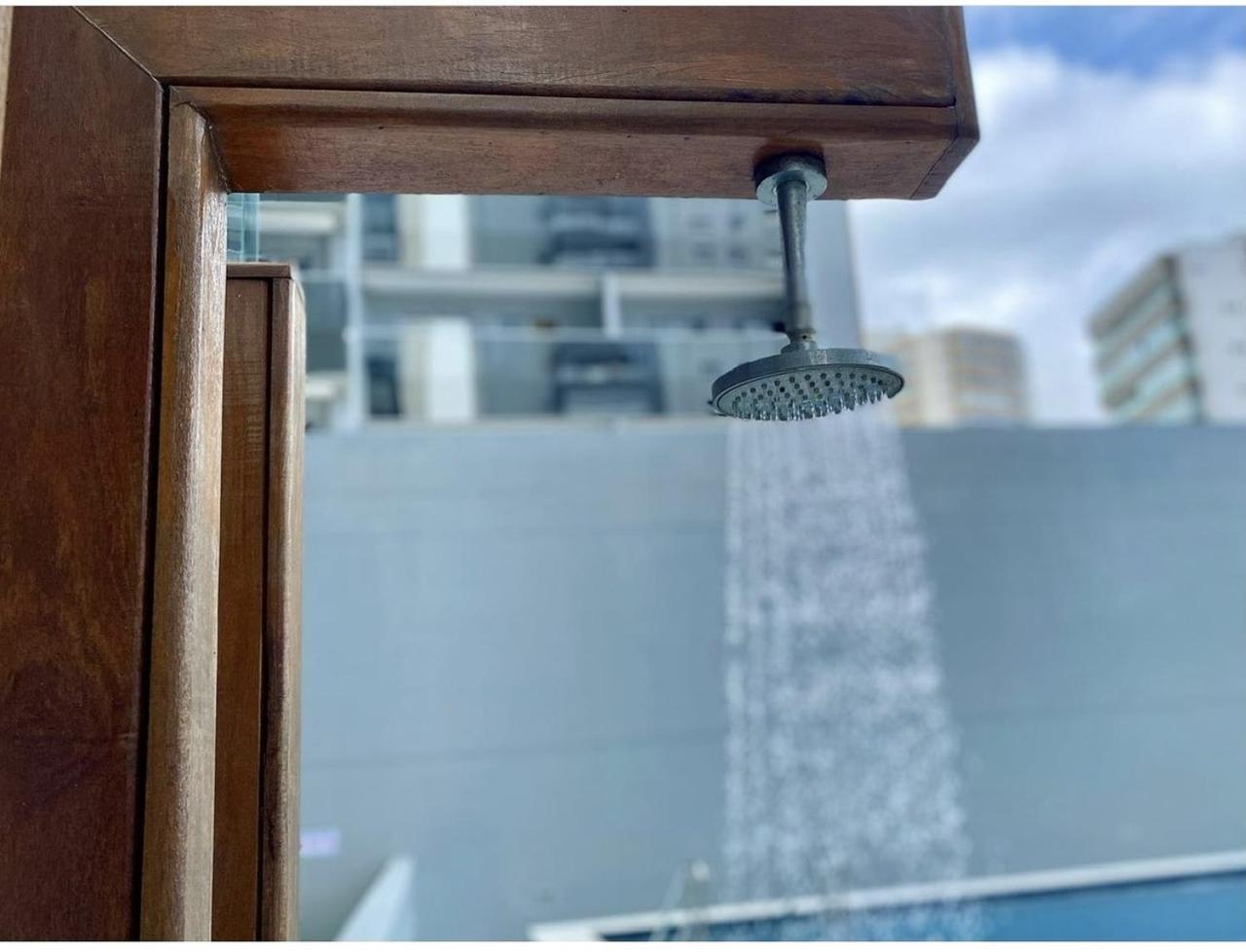 Apto Otima Localizacao A 100M Da Praia, Piscina, Ar Condicionado, Garagem E Portaria 24H プライア・グランデ エクステリア 写真