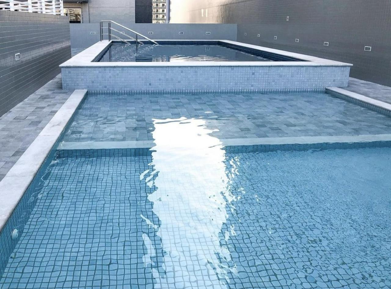 Apto Otima Localizacao A 100M Da Praia, Piscina, Ar Condicionado, Garagem E Portaria 24H プライア・グランデ エクステリア 写真
