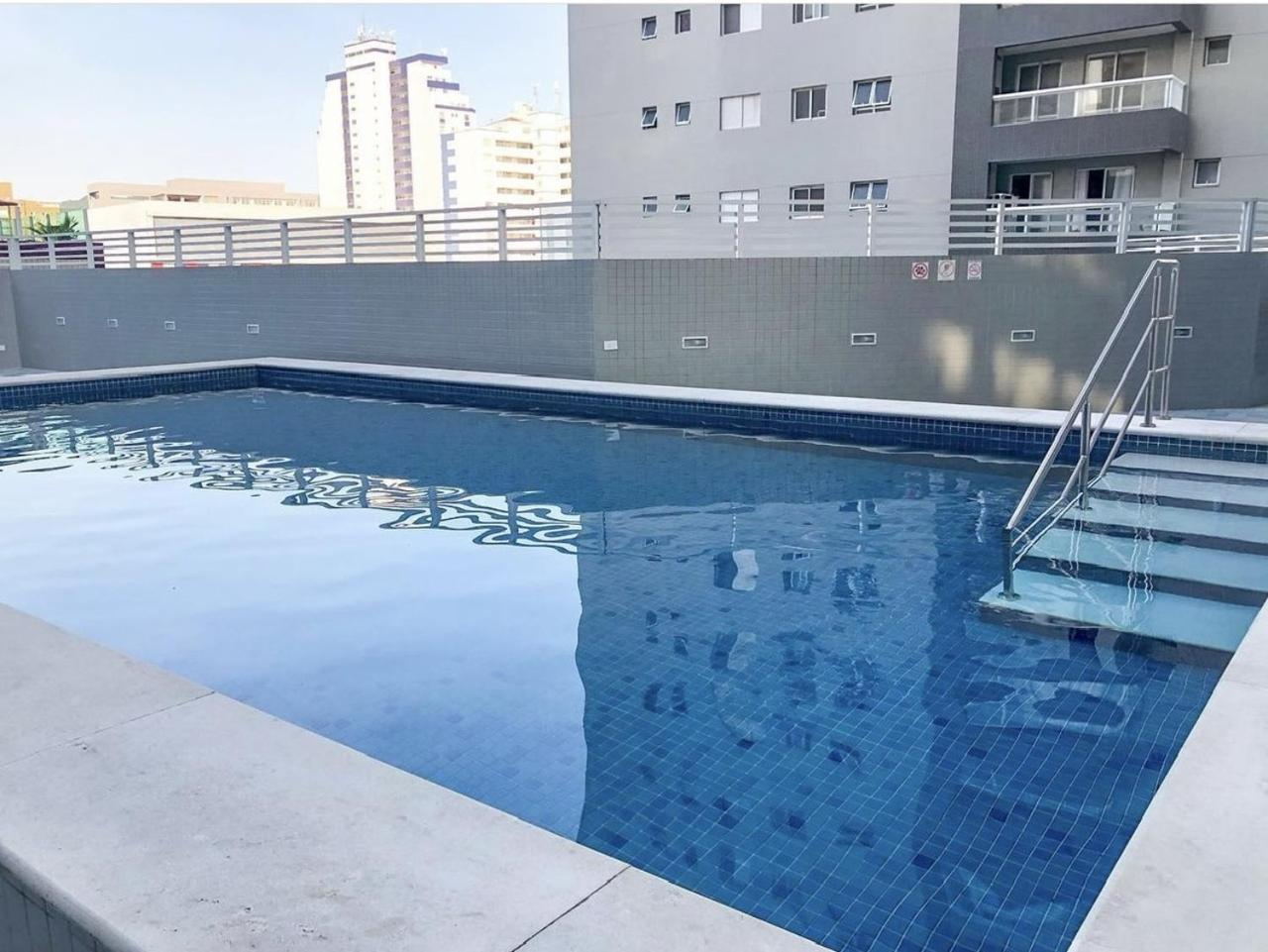 Apto Otima Localizacao A 100M Da Praia, Piscina, Ar Condicionado, Garagem E Portaria 24H プライア・グランデ エクステリア 写真